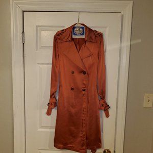 Badgley Mischka Copper Evening Coat